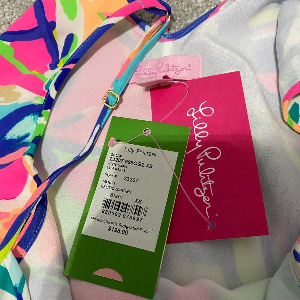 Lilly Pulitzer Lela Dress in Exotic Garden - Picture 8 of 10